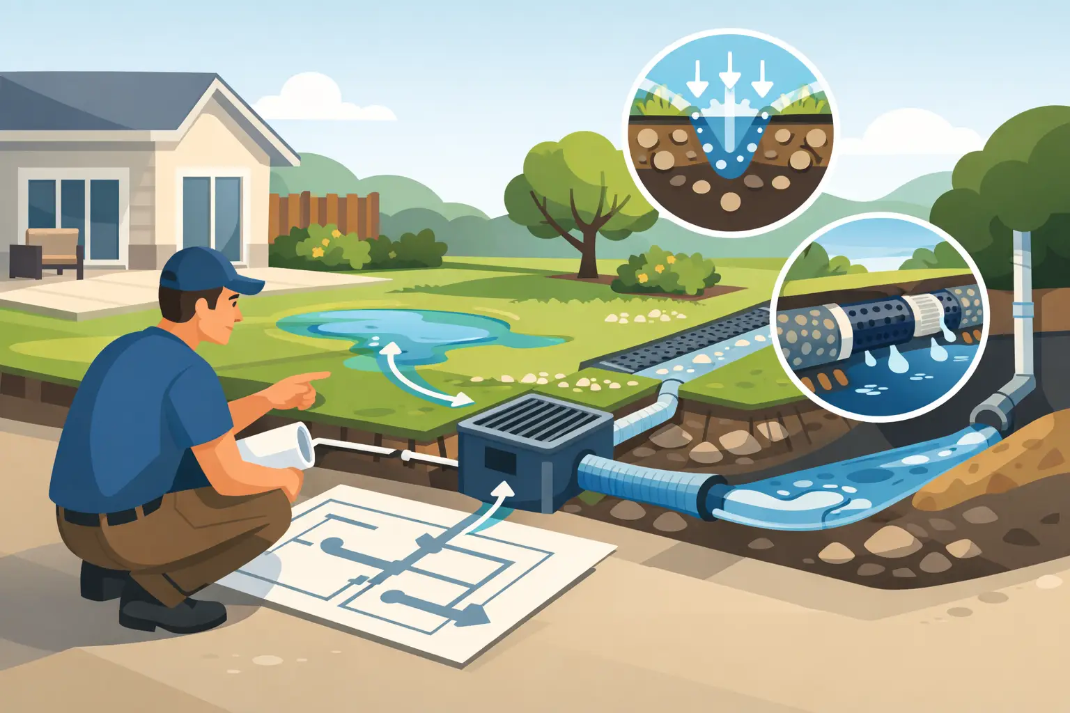 Backyard Drainage Planning Guide for Homeowners