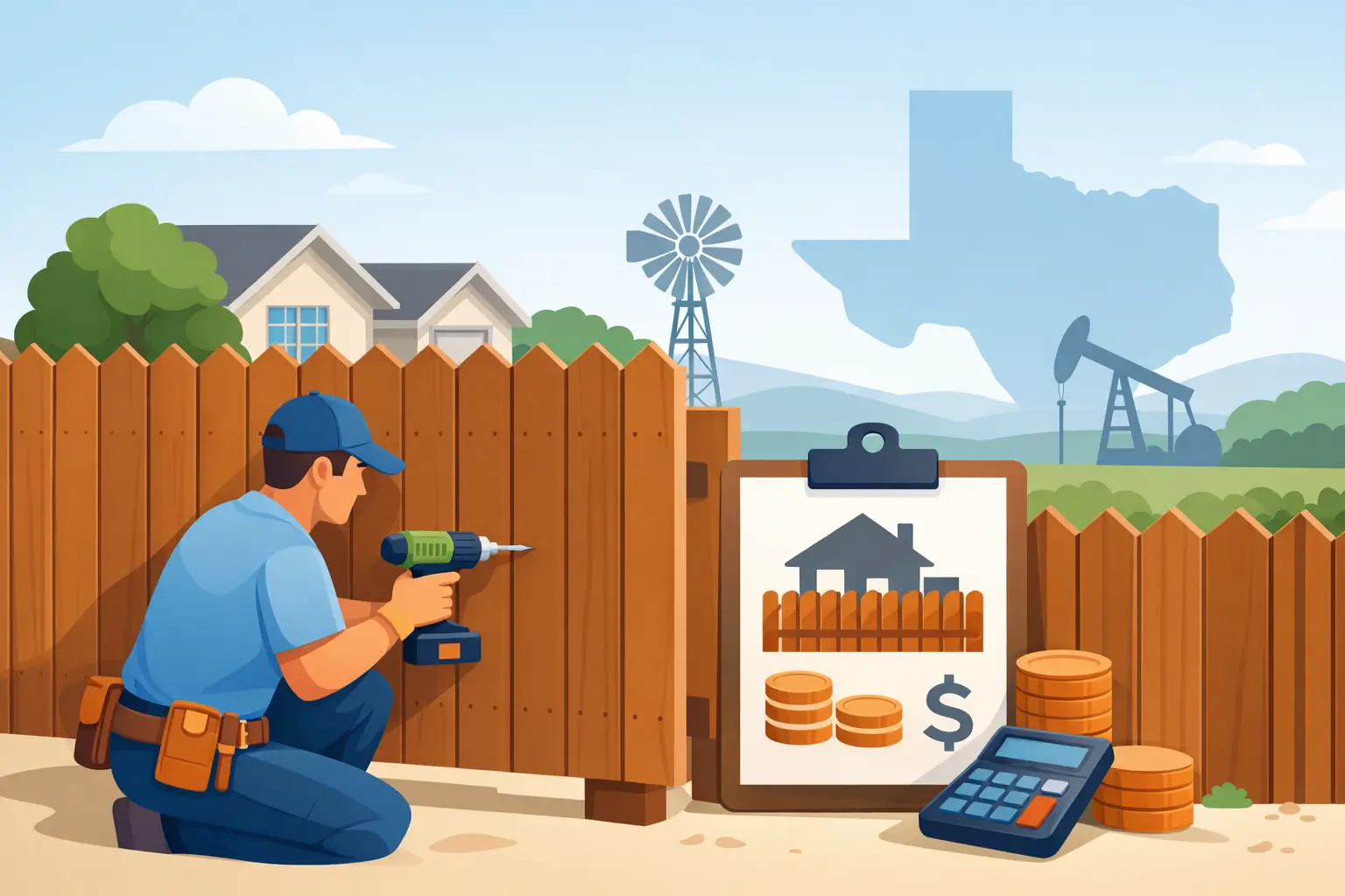 Privacy Fence Installation Cost in Texas