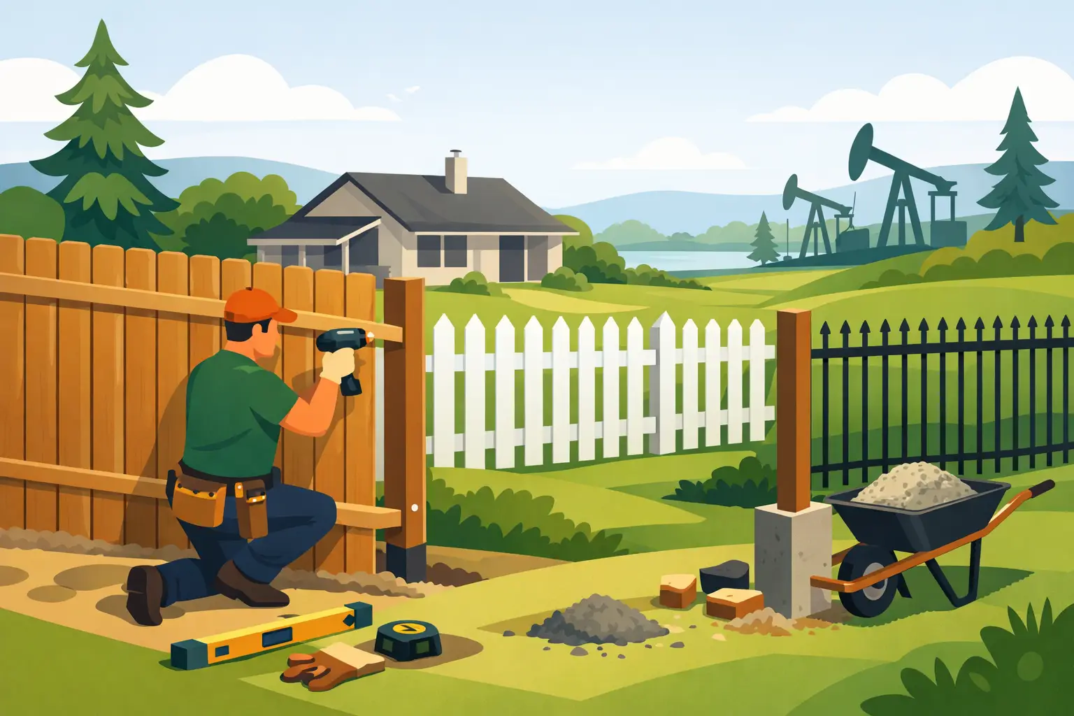 Residential Fence Installation Guide for East Texas