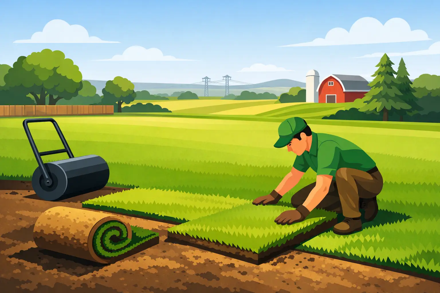 Sod Installation for a Stronger East Texas Lawn
